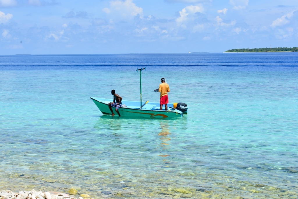 Playa en Dhidhdhoo Maldivas